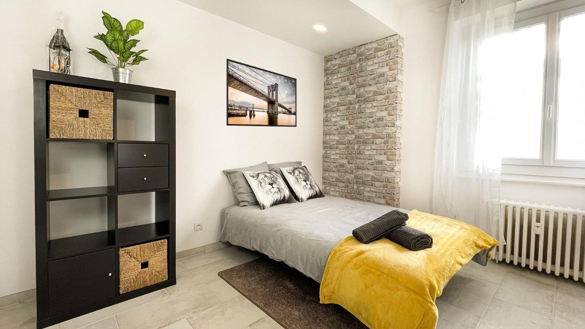 Homey Keola - Parking Prive Gratuit - Aux Portes De Geneve - Au Pied Du Tram - Appartement Avec 1 Chambre Et Un Grand Salon Avec Un Canape-Lit Ambilly Exteriér fotografie